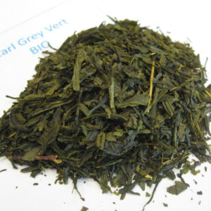 Earl Grey assimilé BIO - Thé vert aromatisé bergamote - en aparthé