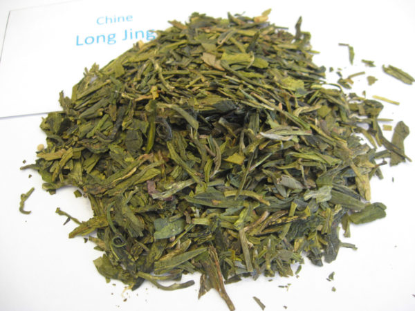 Long Jing - thé vert de Chine - en aparthé