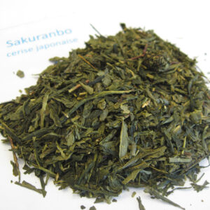 Sakuranbo - Thé vert aromatisé cerise - en aparthé