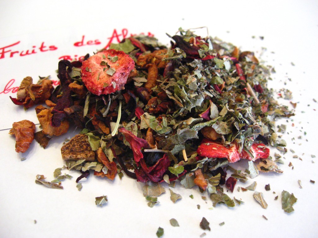 Tisane Fruits des Alpes assimilé BIO - en aparthé - Boutique en ligne