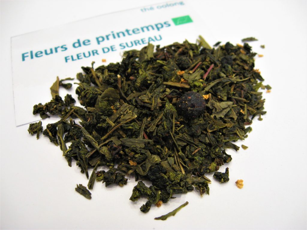 Oolong Fleurs de printemps assimilé BIO - en aparthé - Lyon - Boutique en ligne