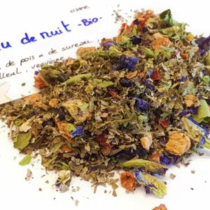 Tisane Bleu de nuit assimilé bio - en aparthé Lyon - Boutique en ligne